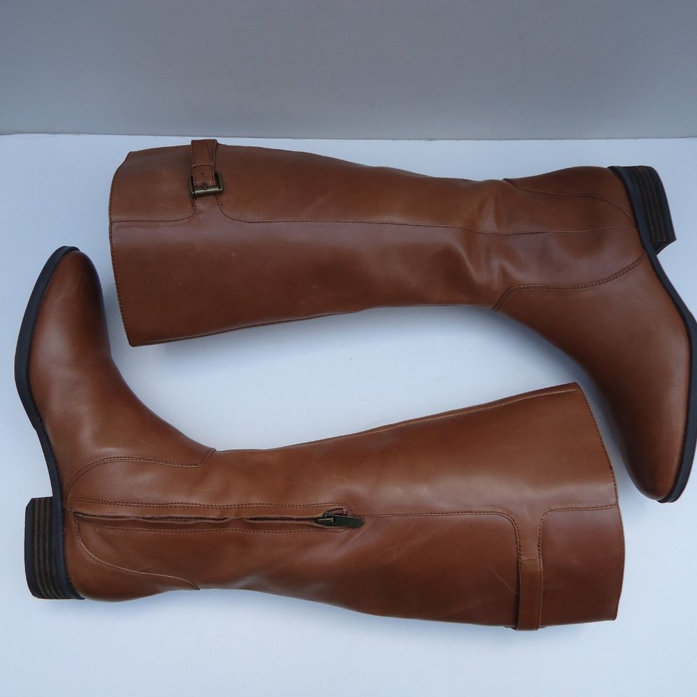 SIZE10.SAM EDELMAN PATTON 2 Leather Riding boots - Picture 7 of 16
